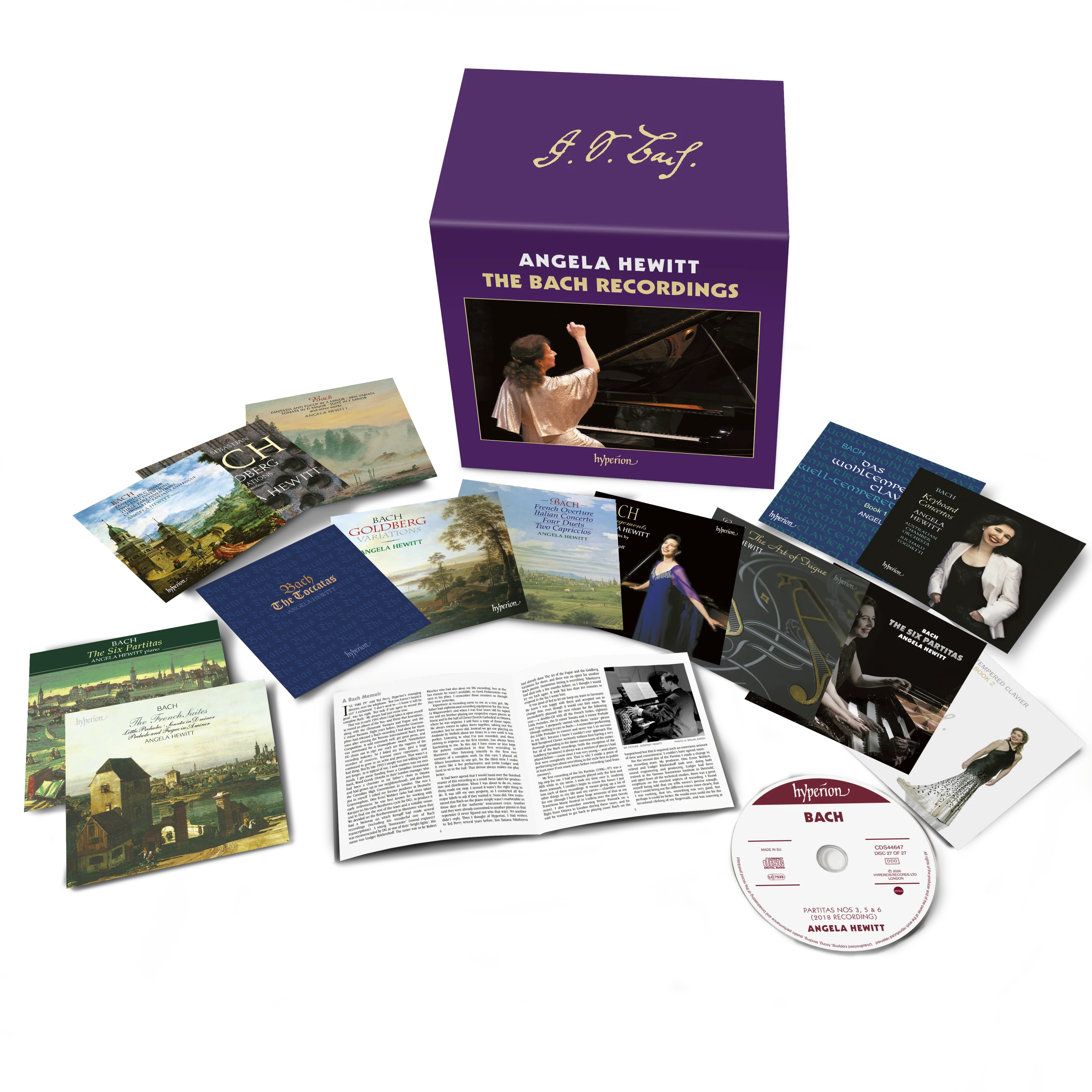 The Bach Recordings - New 2026 Edition | Box 27 CD