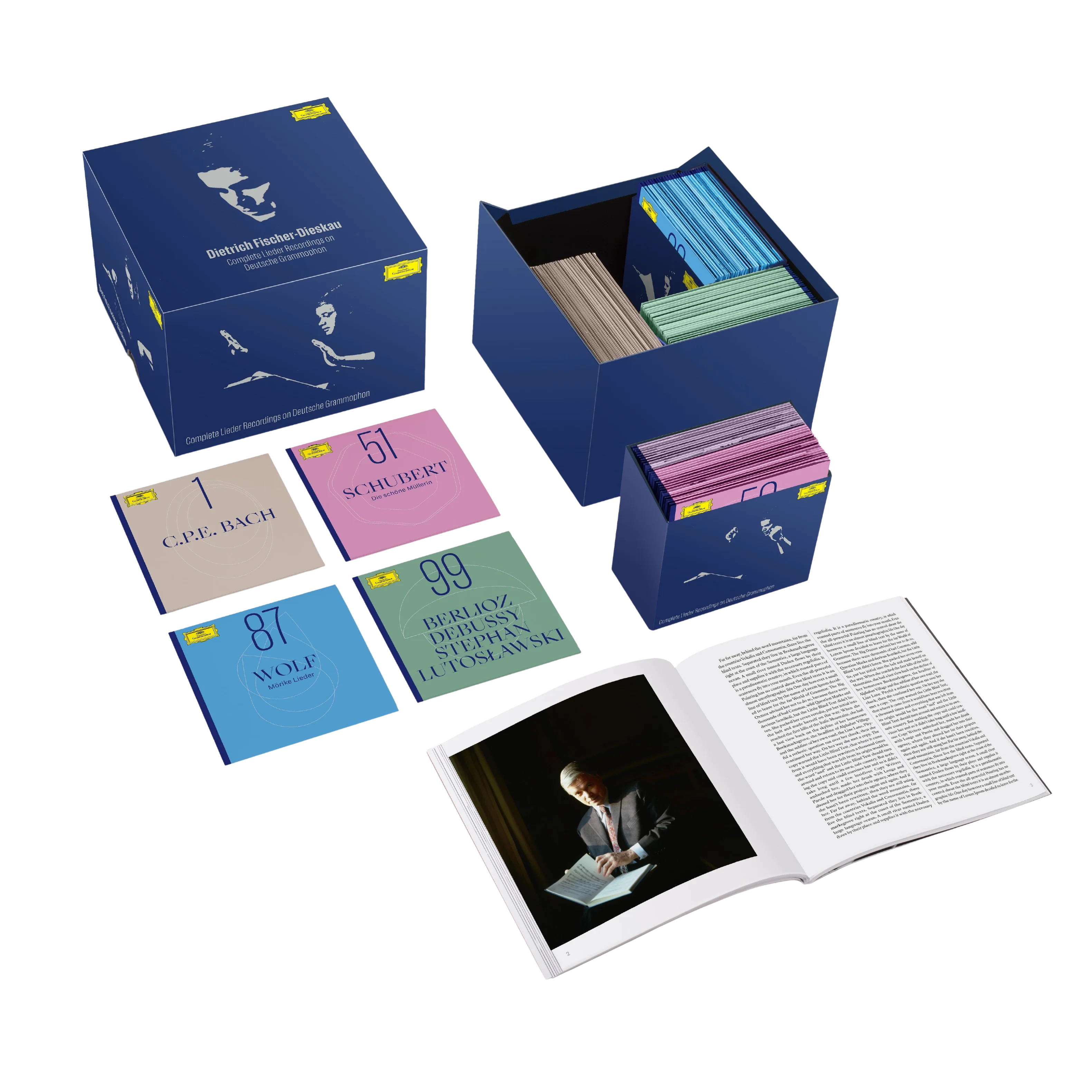 Complete Lieder Recordings on Deutsche Grammophon | Box 106 CD