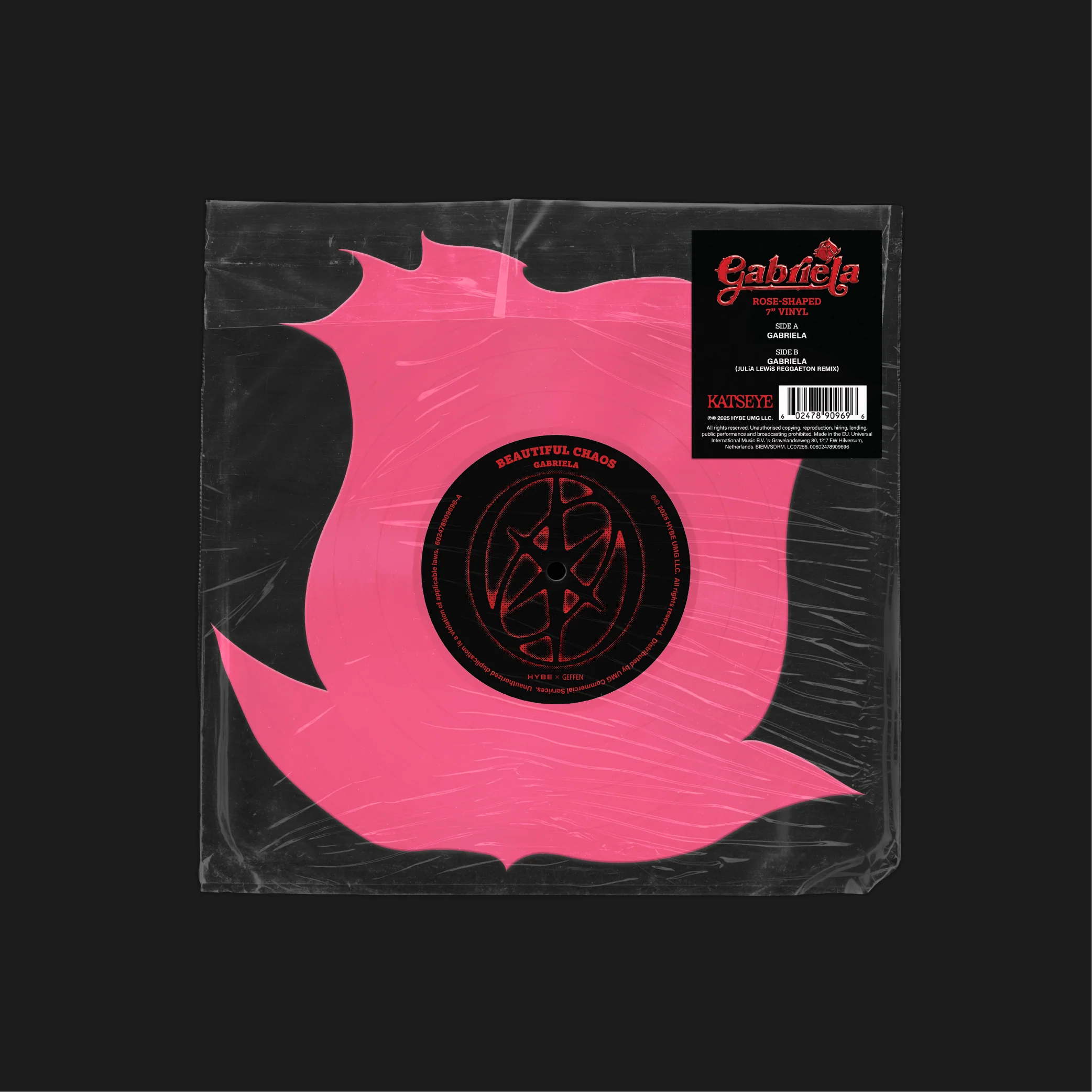 Gabriela Rose Die-Cut | Vinile 7'' Colorato - Image 2
