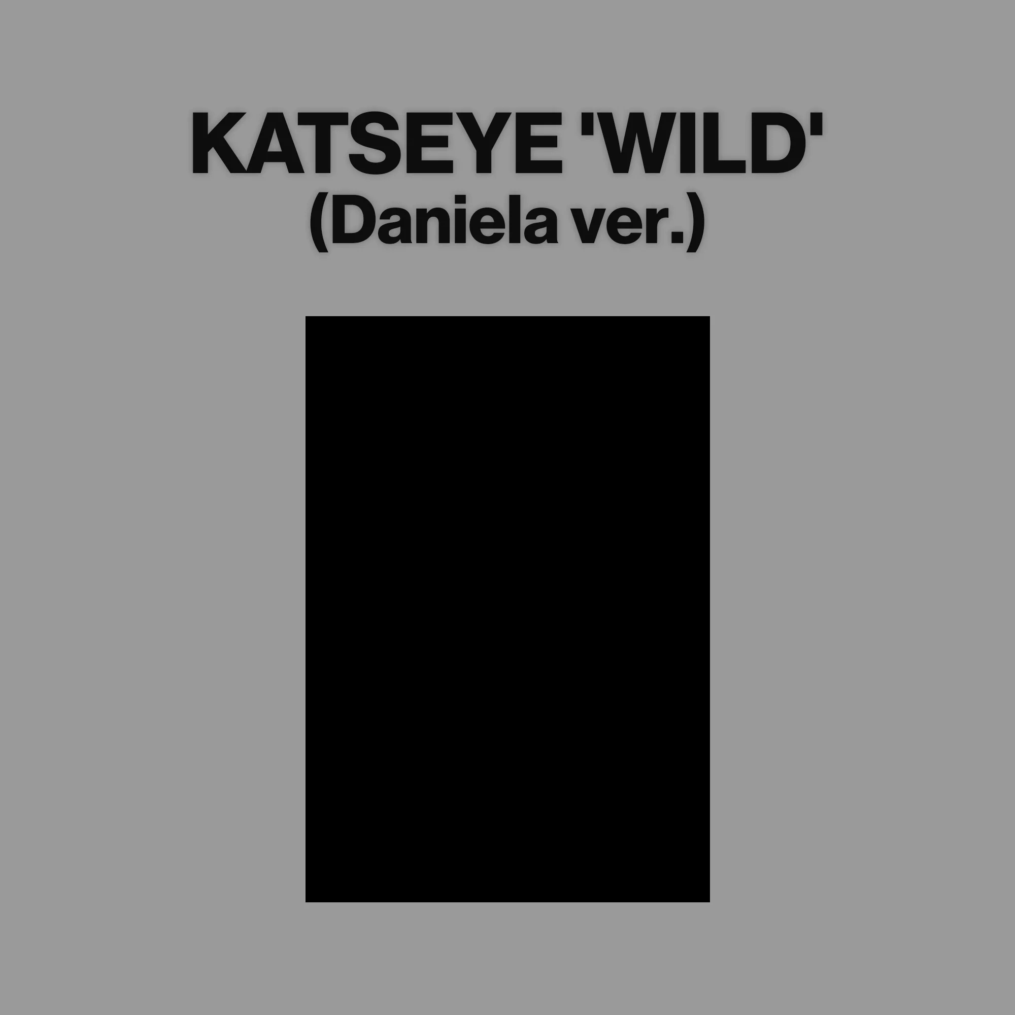 WILD | CD Member ver. ''Daniela''
