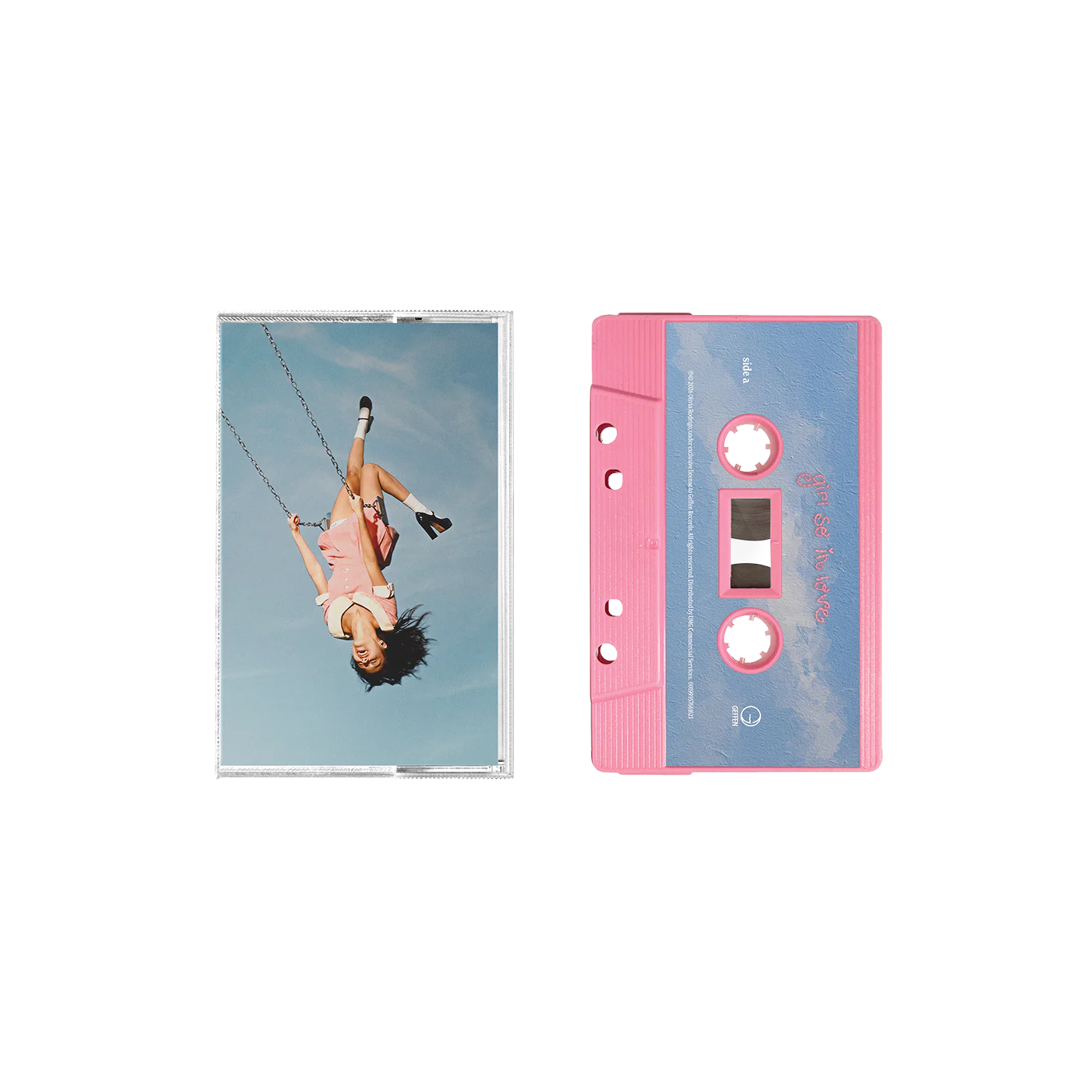 you seem pretty sad for a girl so in love | Musicassetta baby pink