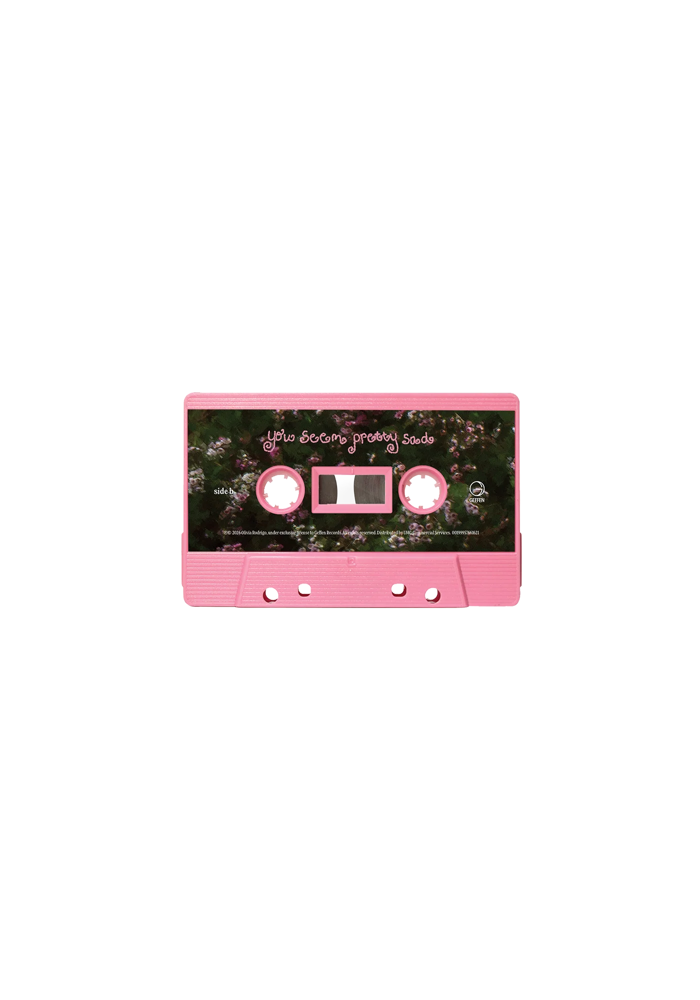you seem pretty sad for a girl so in love | Musicassetta baby pink - Image 3