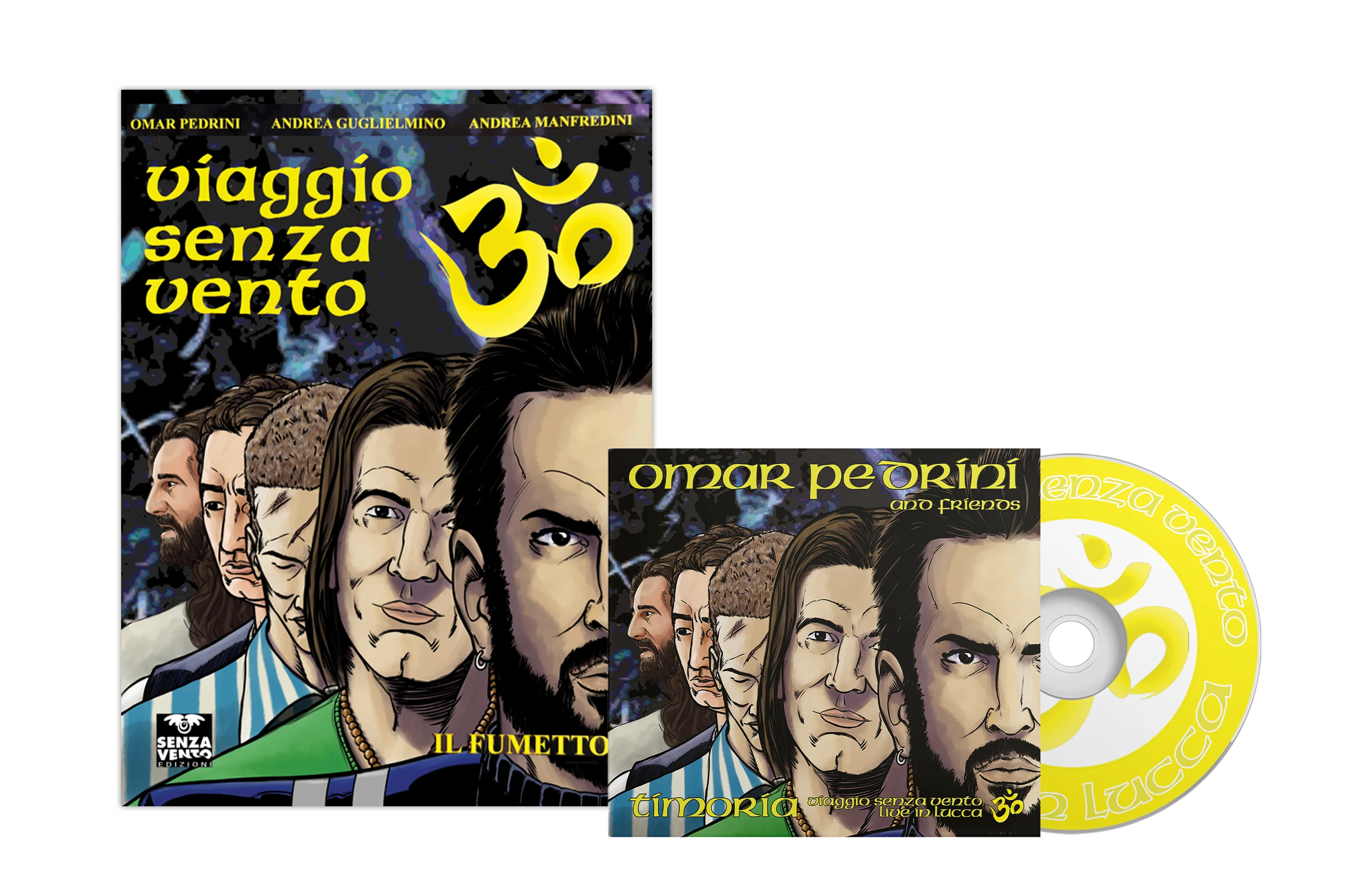 Viaggio Senza Vento - Live In Lucca | CD Numerato + Fumetto