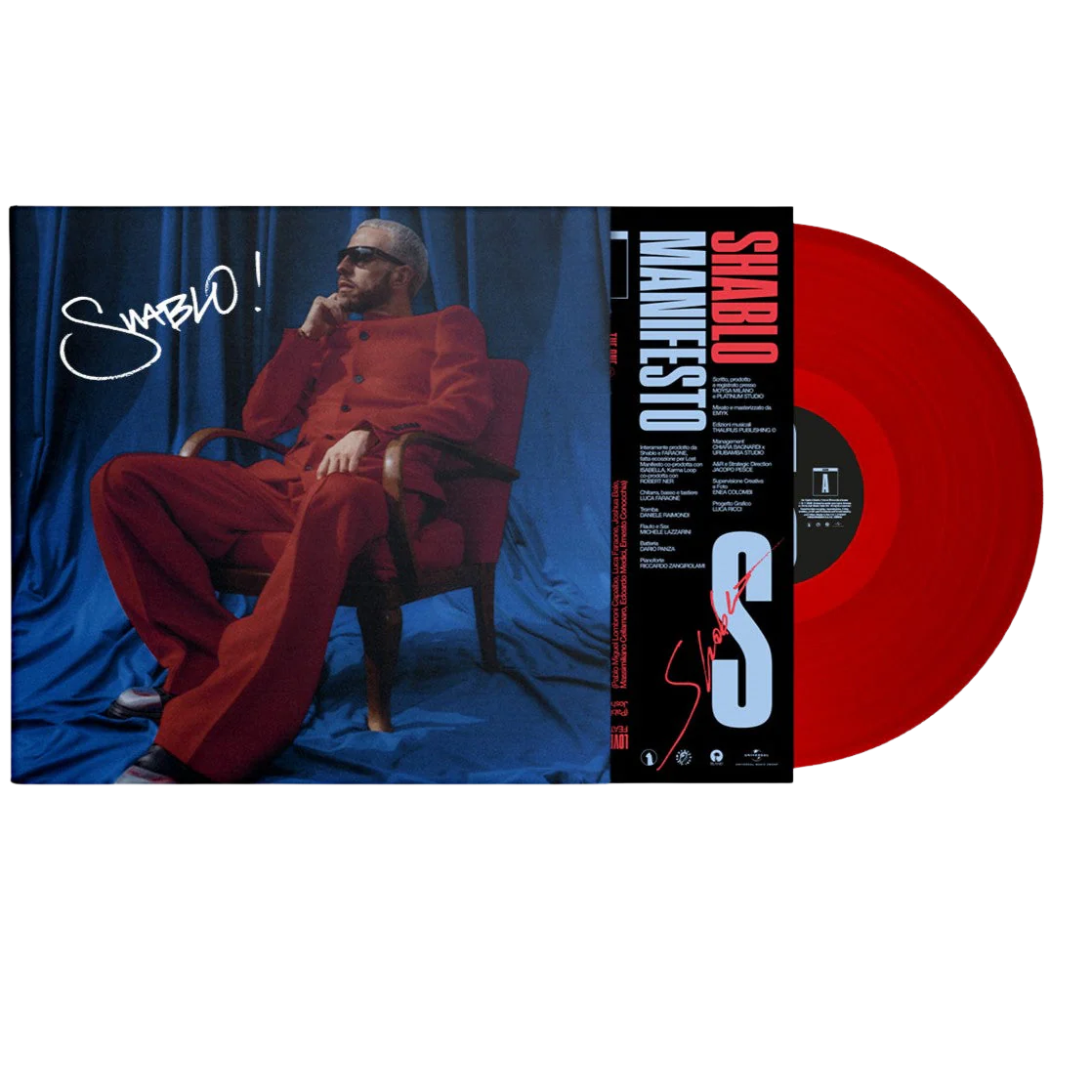 MANIFESTO | Vinile Colorato Numerato Autografato
