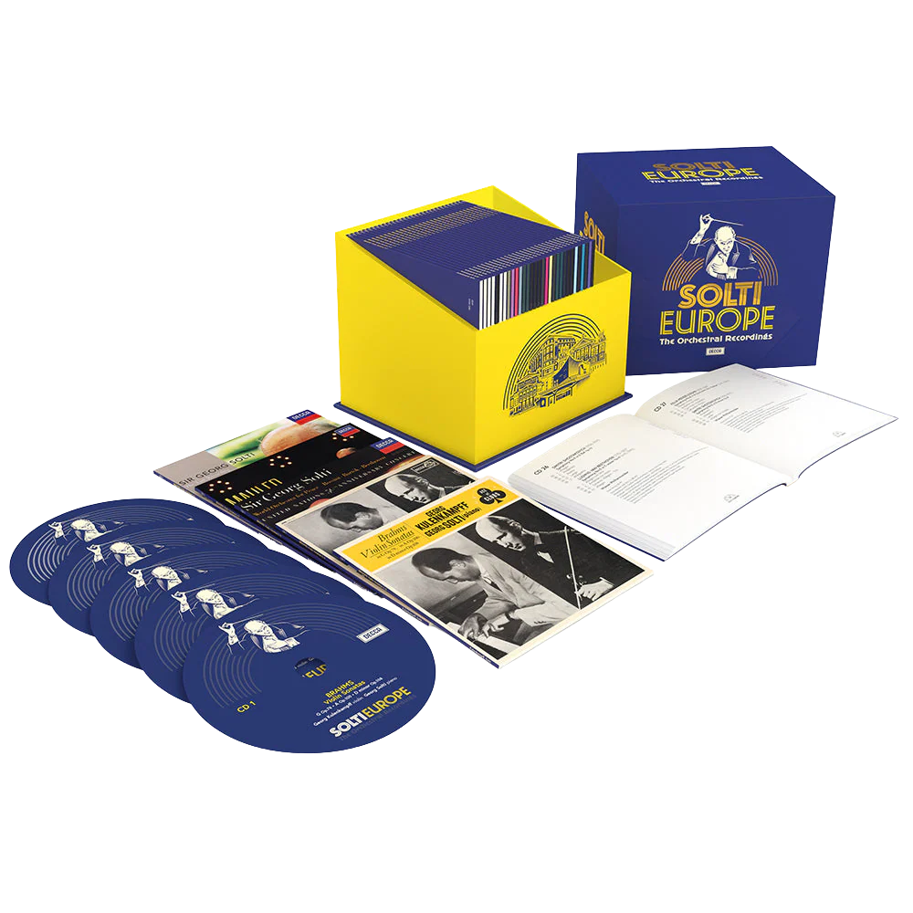 Solti In Europe – The Orchestral Recordings | Box 45 CD + 2 DVD