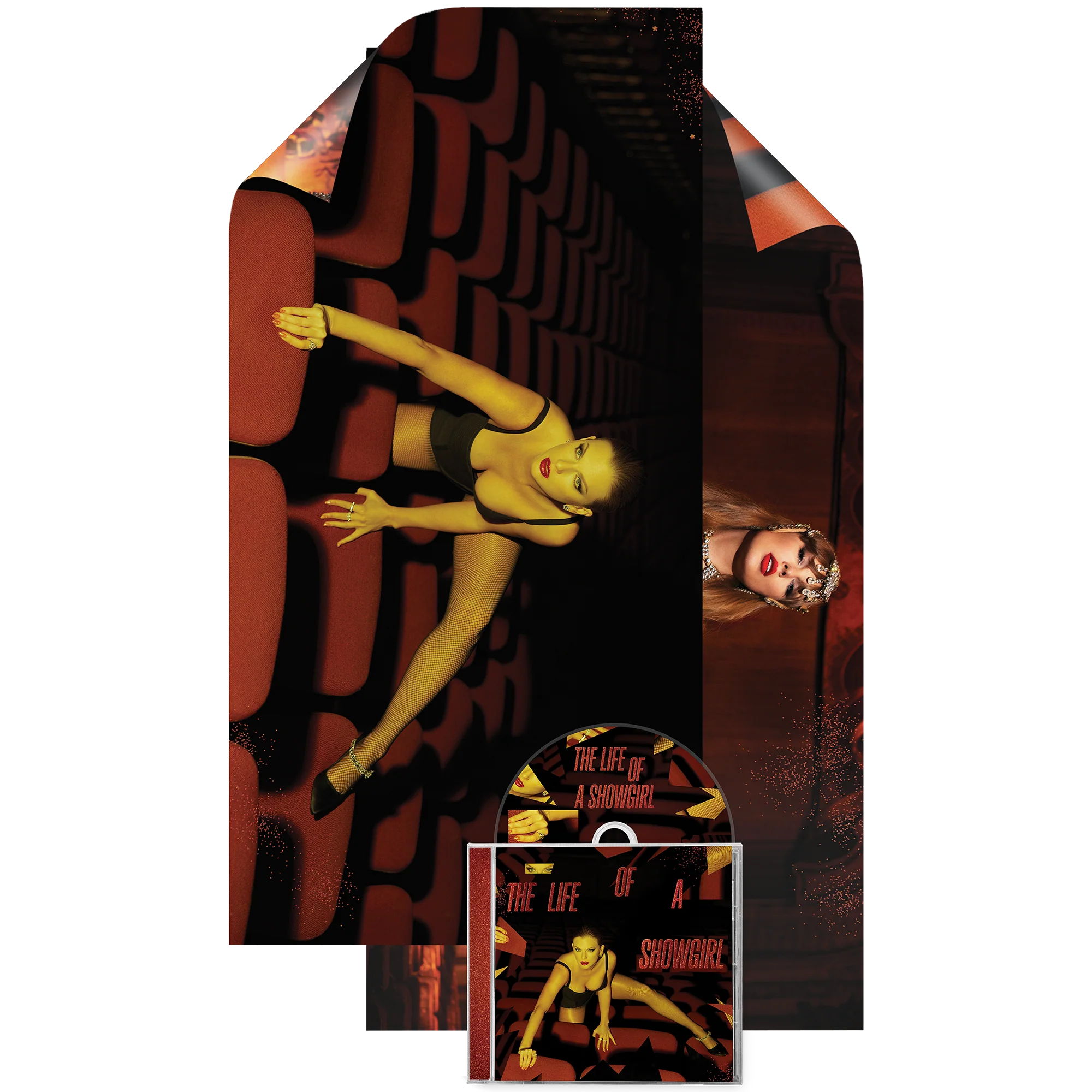 THE LIFE OF A SHOWGIRL | CD It's Frightening Edition + Poster