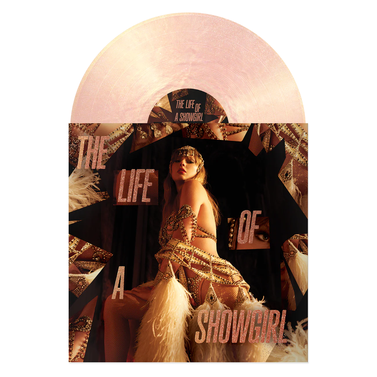THE LIFE OF A SHOWGIRL: The Crowd Is Your King Edition | Vinile Summertime Spritz Pink Shimmer - Image 2