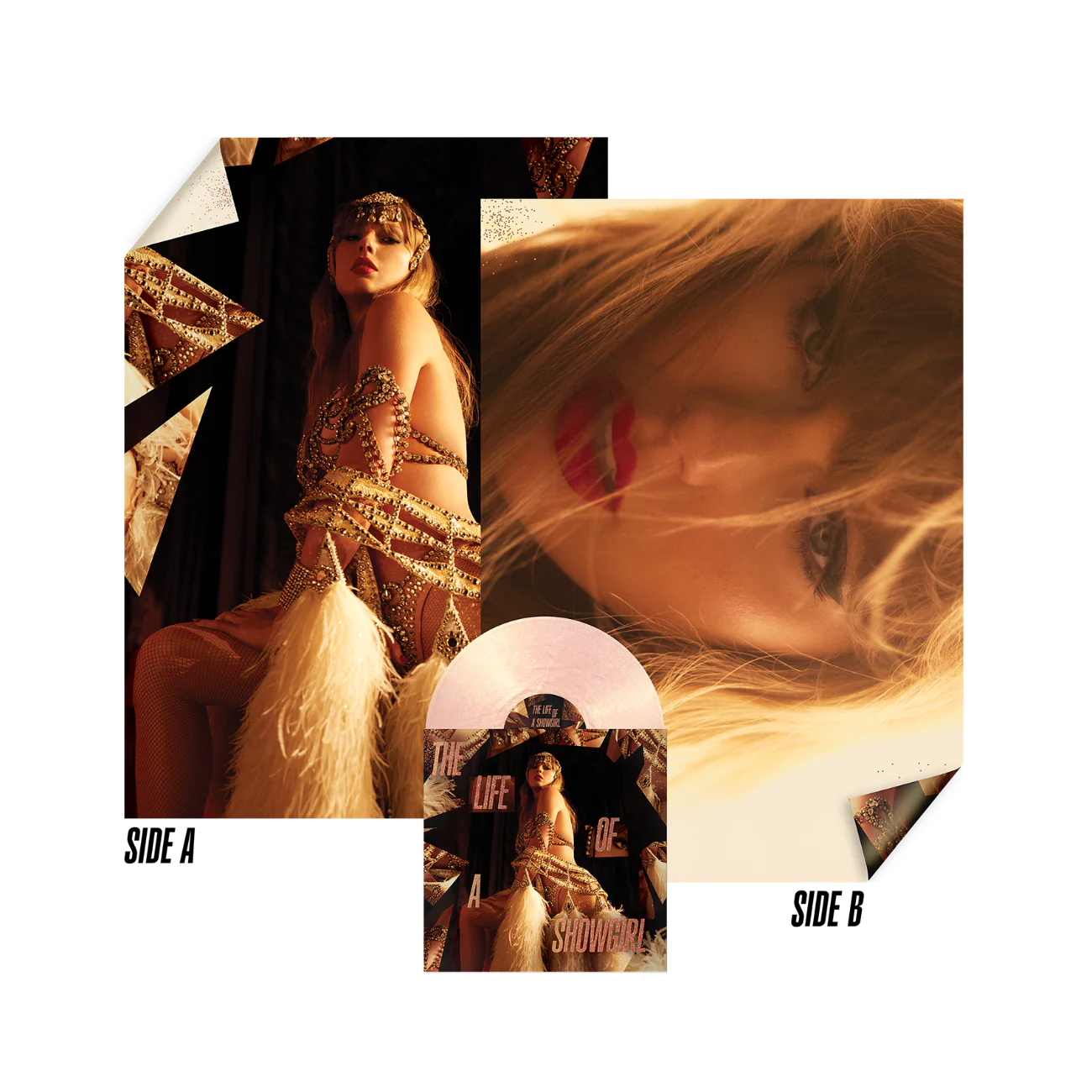 THE LIFE OF A SHOWGIRL: The Crowd Is Your King Edition | Vinile Summertime Spritz Pink Shimmer - Image 5