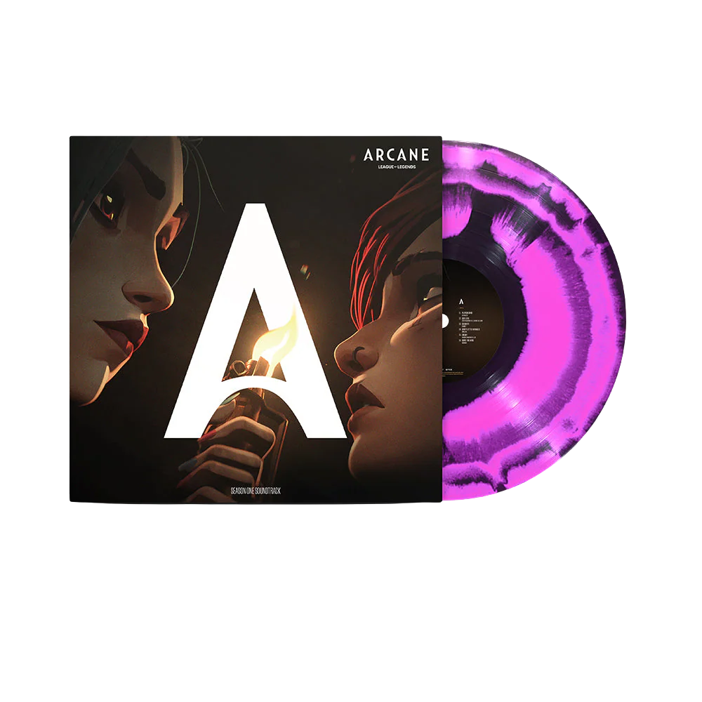 Arcane Season 1 (Soundtrack from the Animated Series) | Vinile Rosa Splatter