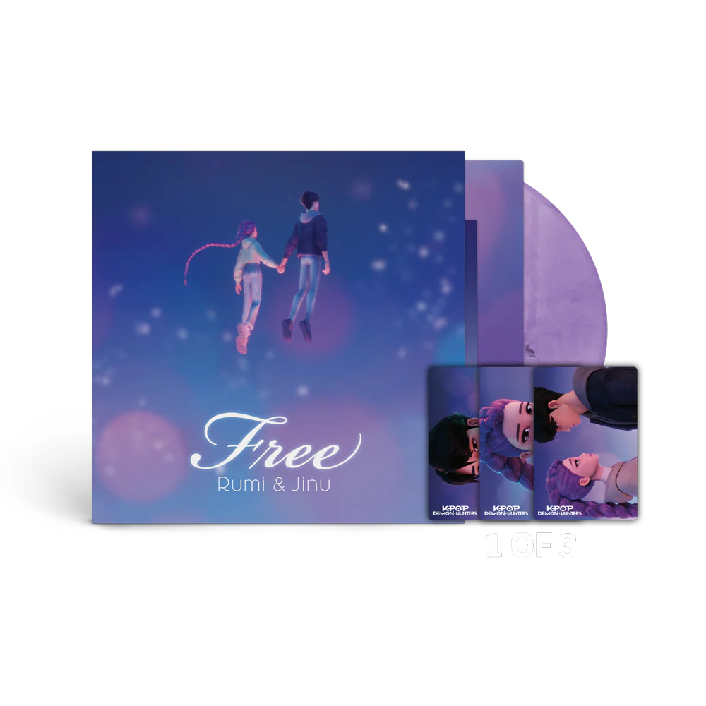 Kpop Demon Hunters 'Free' | Vinile 45 giri Colorato