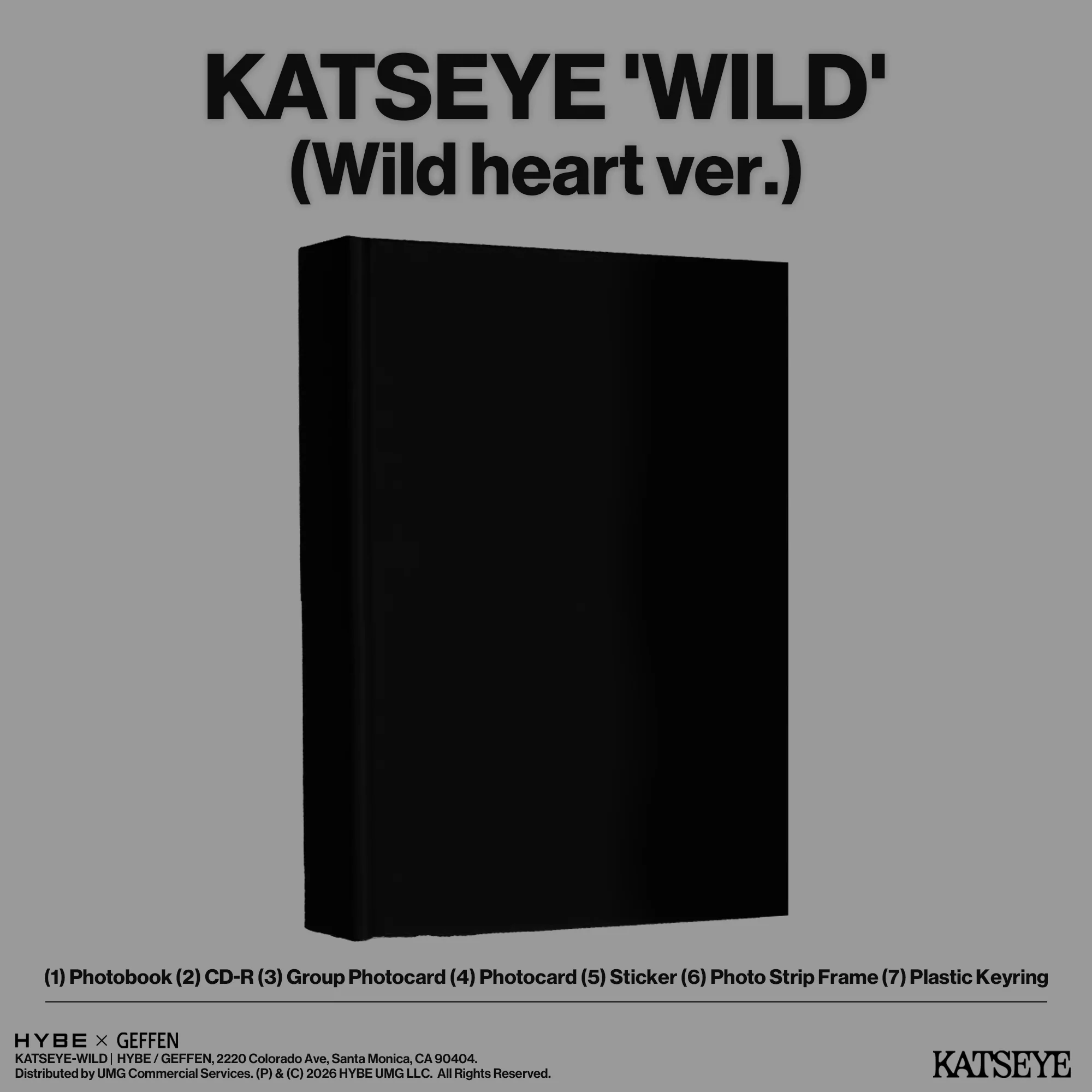 WILD | CD Standard (Wild Heart ver.) + Card Autografata - Image 2