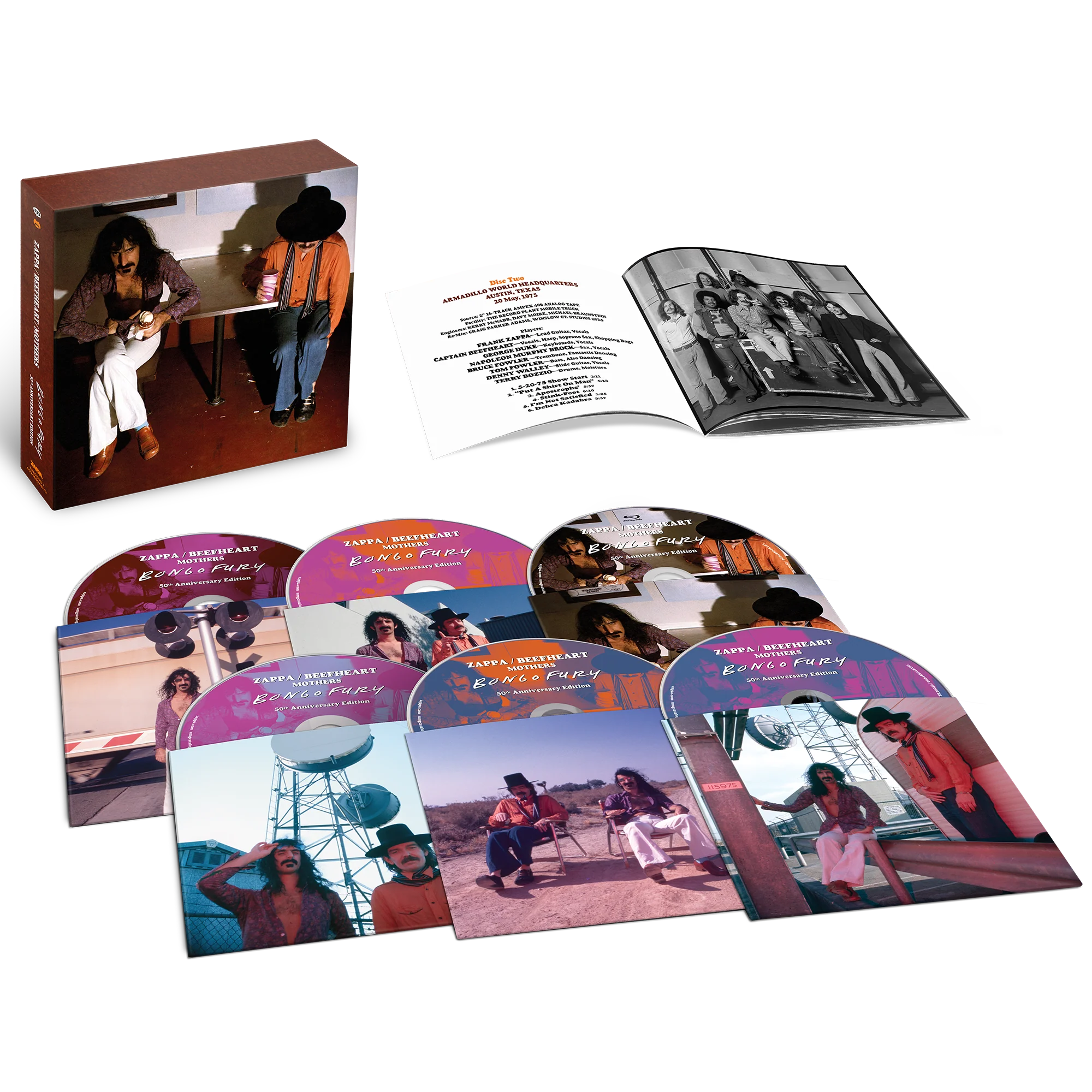 Bongo Fury (50th Anniversary) | 5CD + Blu-ray Audio Box Set